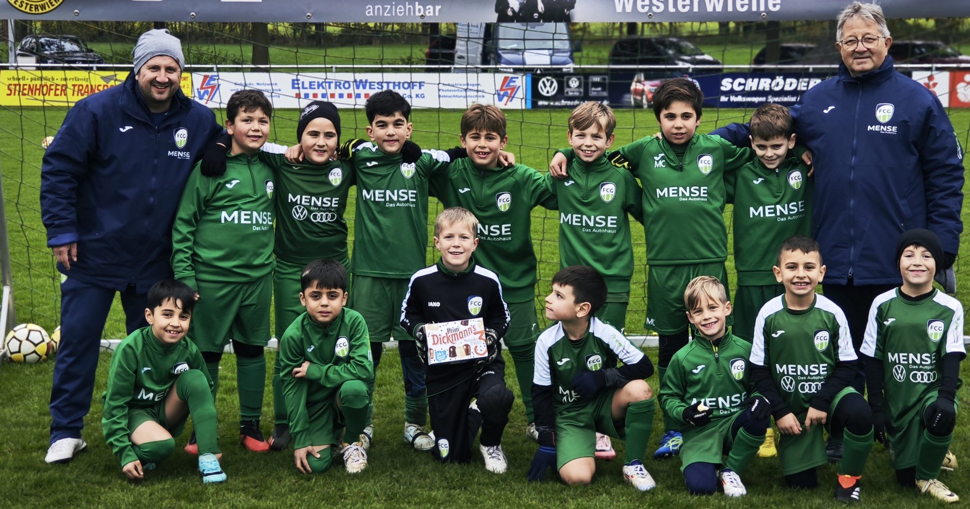 FCG youth: B1, D1, D2 and F1 juniors with good results